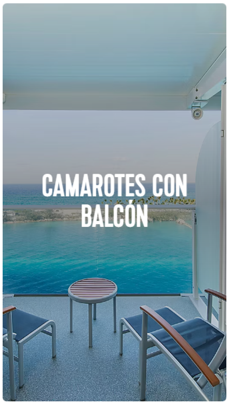 CAMAROTES CON BALCON